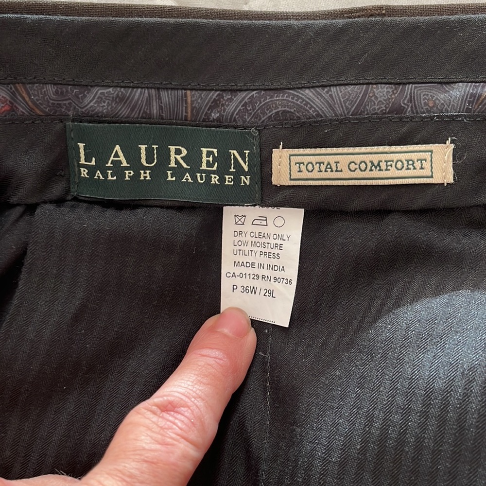 NWOT Ralph Lauren dress slacks. - Picture 4 of 4